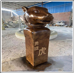 廣場(chǎng)十二生肖雕塑