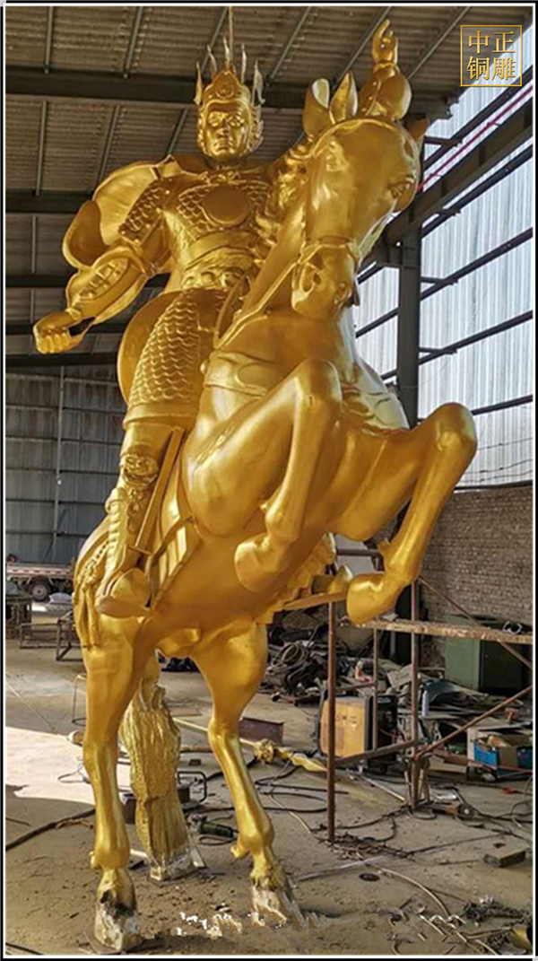 景觀銅馬擺件