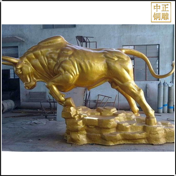 上山銅牛雕塑