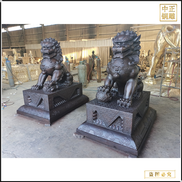 唐縣故宮銅獅子鑄造廠家.jpg