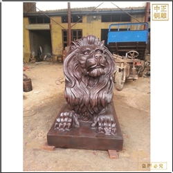 黃銅小號(hào)獅子鑄造
