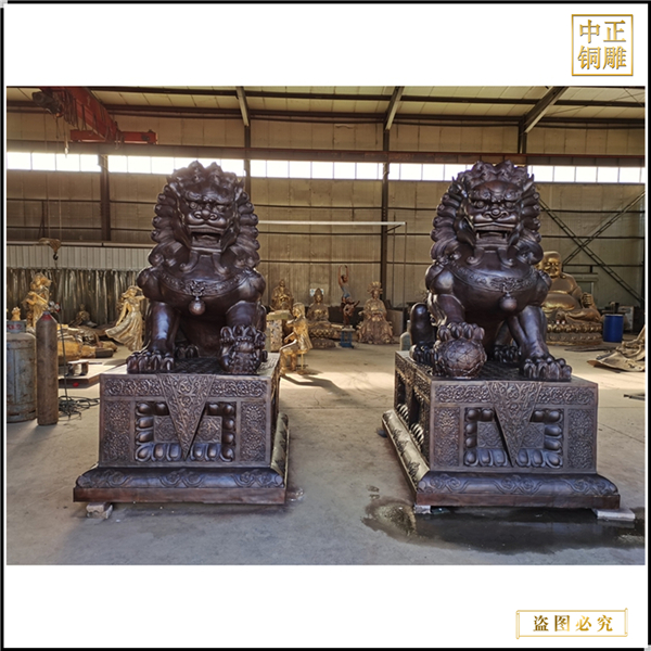 銅獅子加工制作